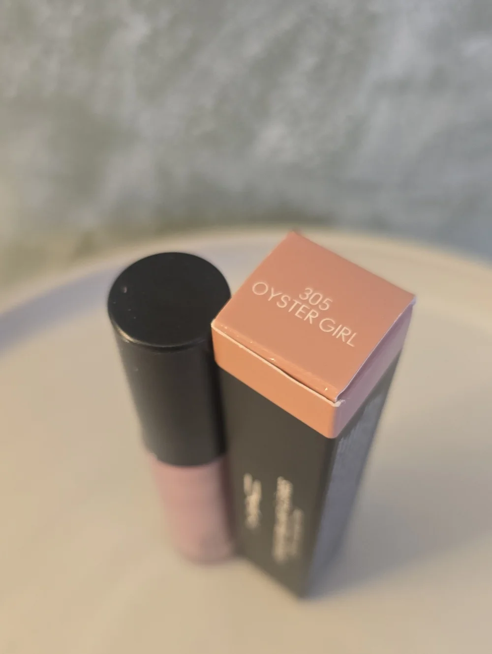 MAC Cosmetic Lipglass Lip Gloss - Oyster Girl, Glass Like Shine, Freshwater Pink